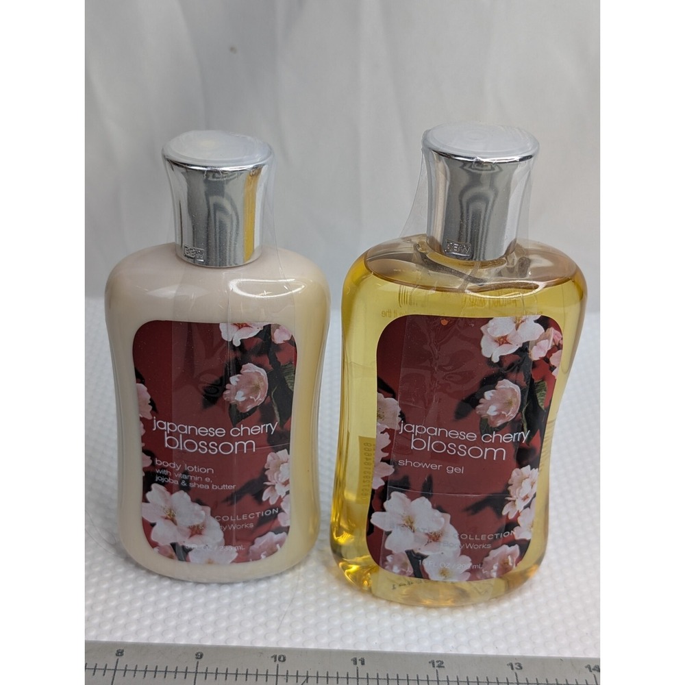 Bath Body Works Japanese Cherry Blossom Shower Gel Lotion SEALED